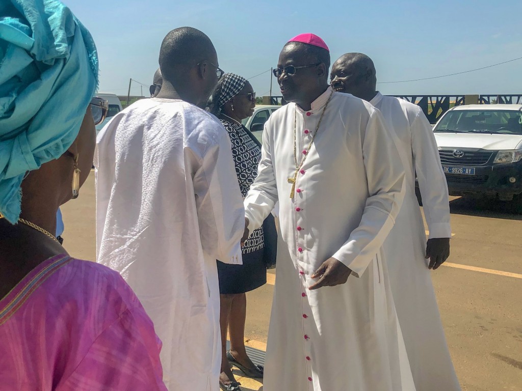 Visite Archevêque de Dakar Monseigneur Benjamin NDIAYE – 08/11/2019